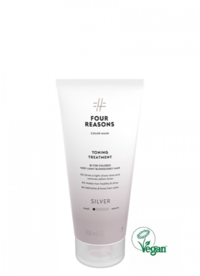 Four Reasons Color Mask Hair Toning Treatment Silver 200ml